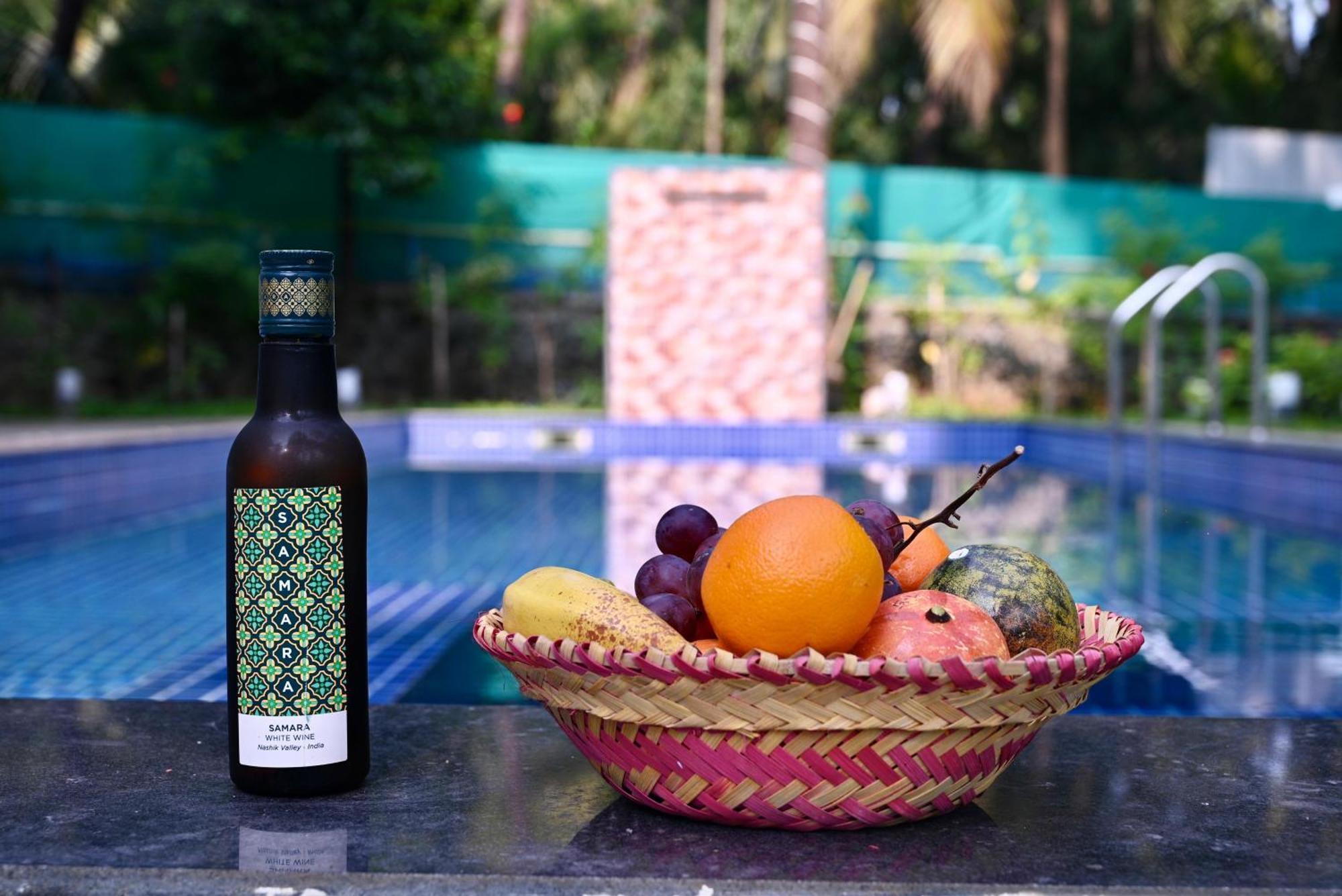 Seas The Day Luxurious 5Bhk Villa 2Min From Awas Beach With Huge Private Pool Alībāg Ngoại thất bức ảnh