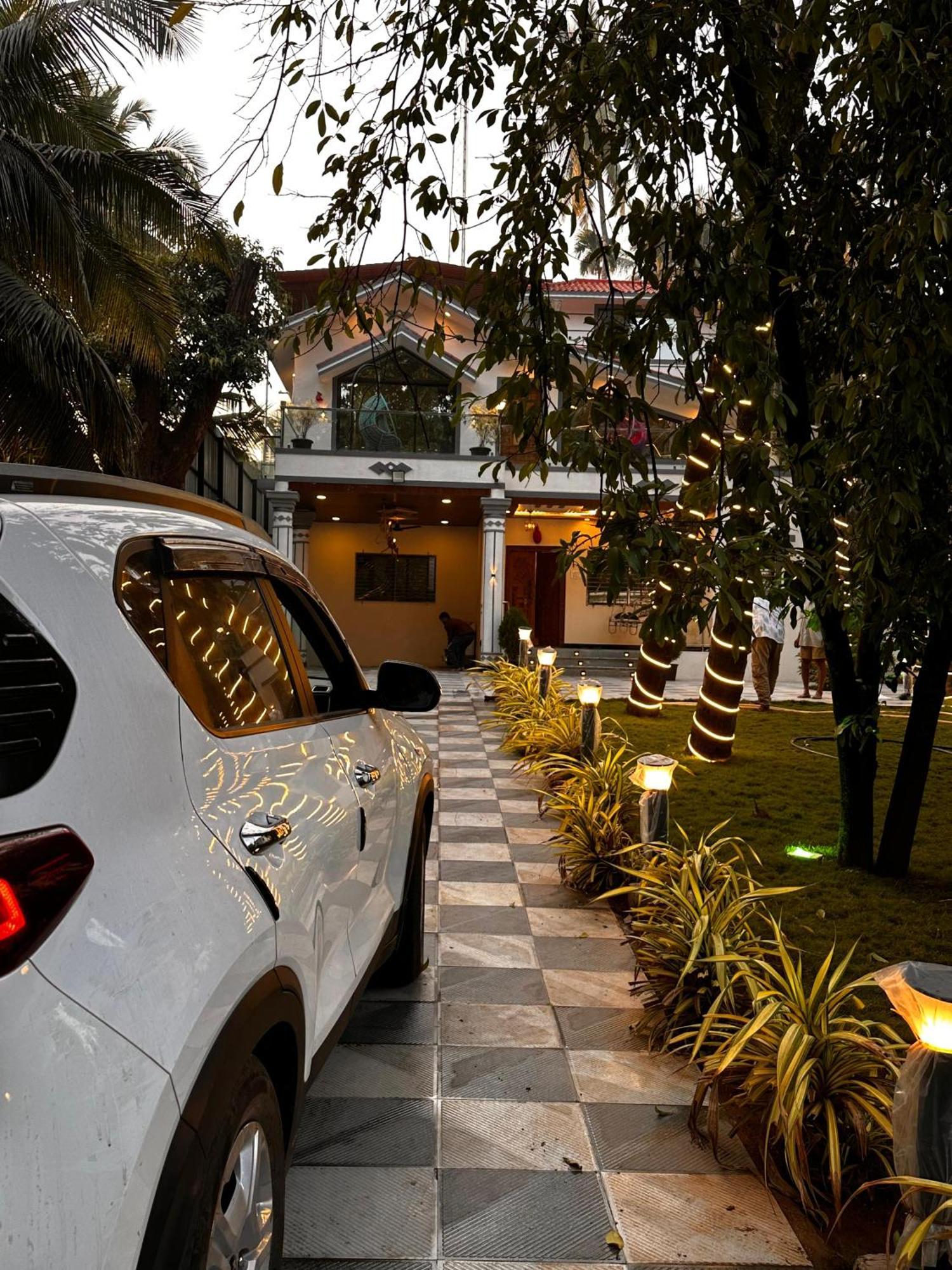 Seas The Day Luxurious 5Bhk Villa 2Min From Awas Beach With Huge Private Pool Alībāg Ngoại thất bức ảnh