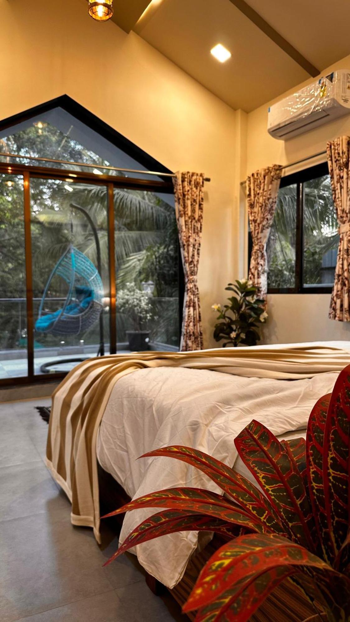Seas The Day Luxurious 5Bhk Villa 2Min From Awas Beach With Huge Private Pool Alībāg Ngoại thất bức ảnh