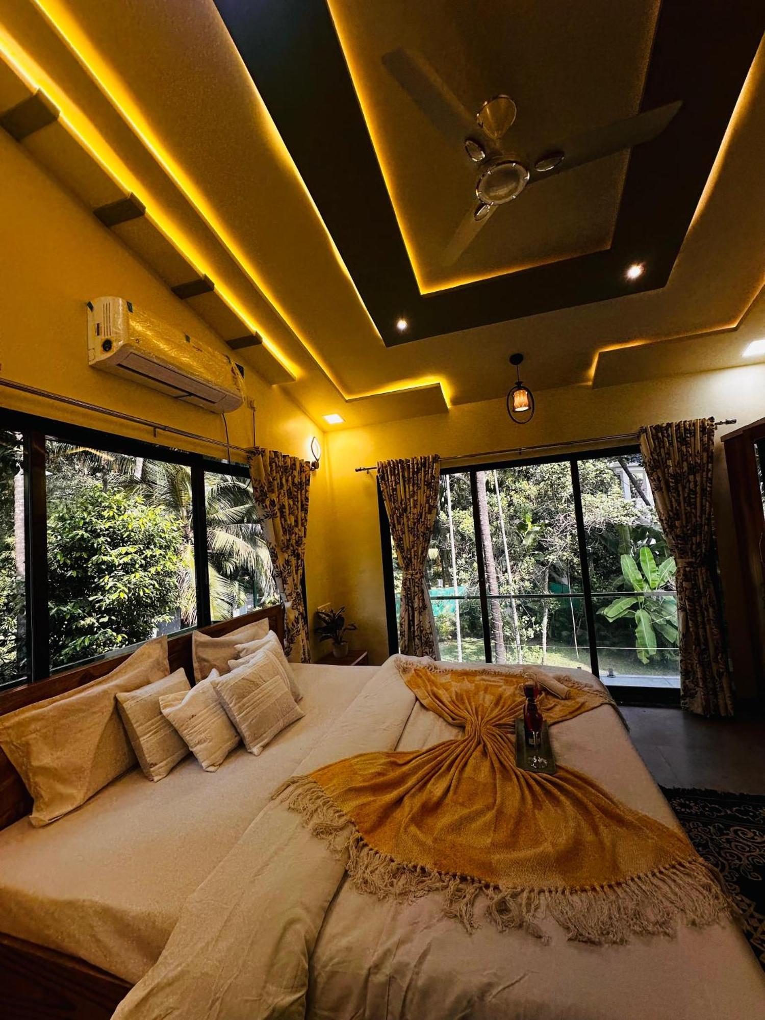 Seas The Day Luxurious 5Bhk Villa 2Min From Awas Beach With Huge Private Pool Alībāg Ngoại thất bức ảnh