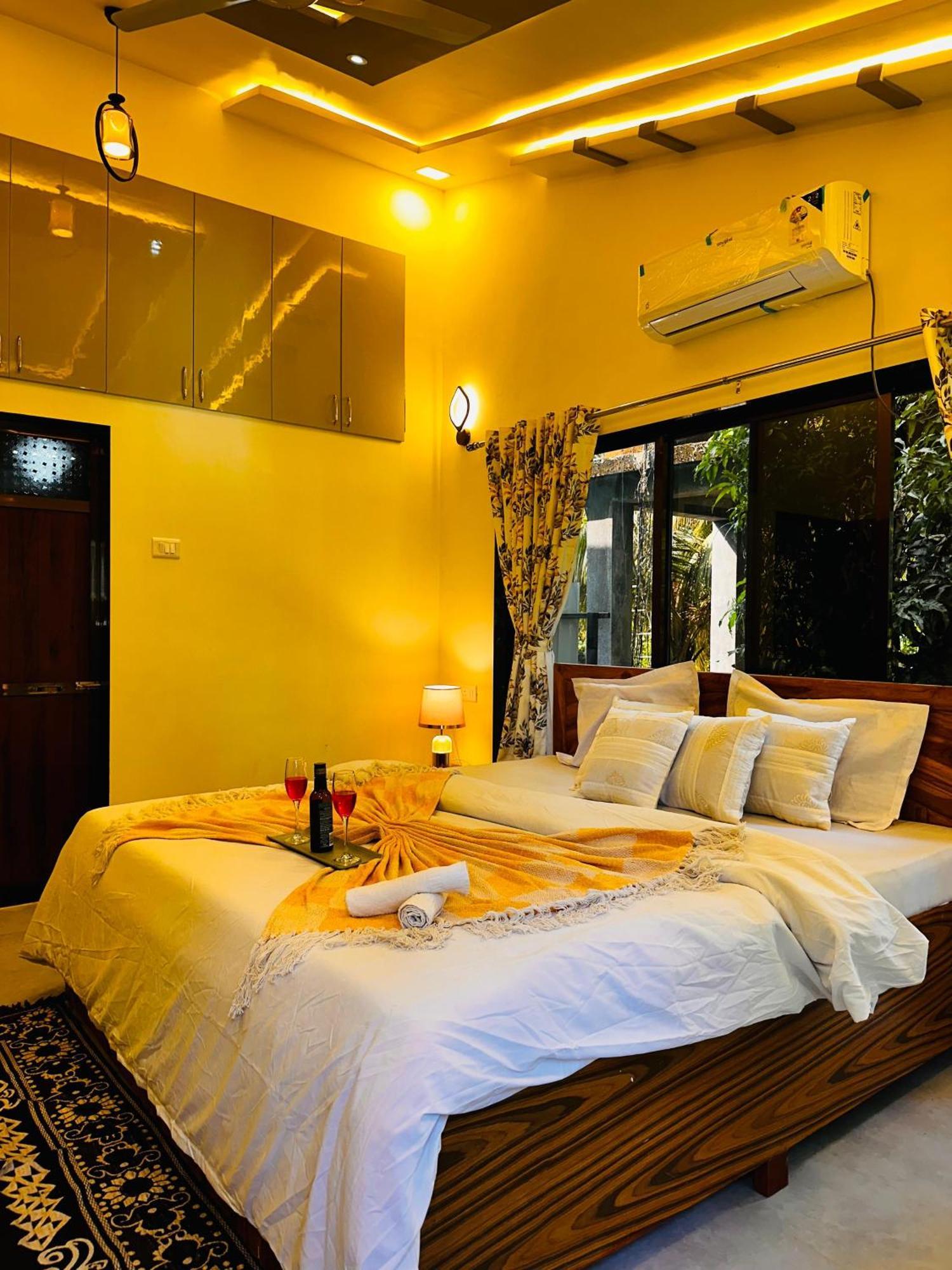 Seas The Day Luxurious 5Bhk Villa 2Min From Awas Beach With Huge Private Pool Alībāg Ngoại thất bức ảnh