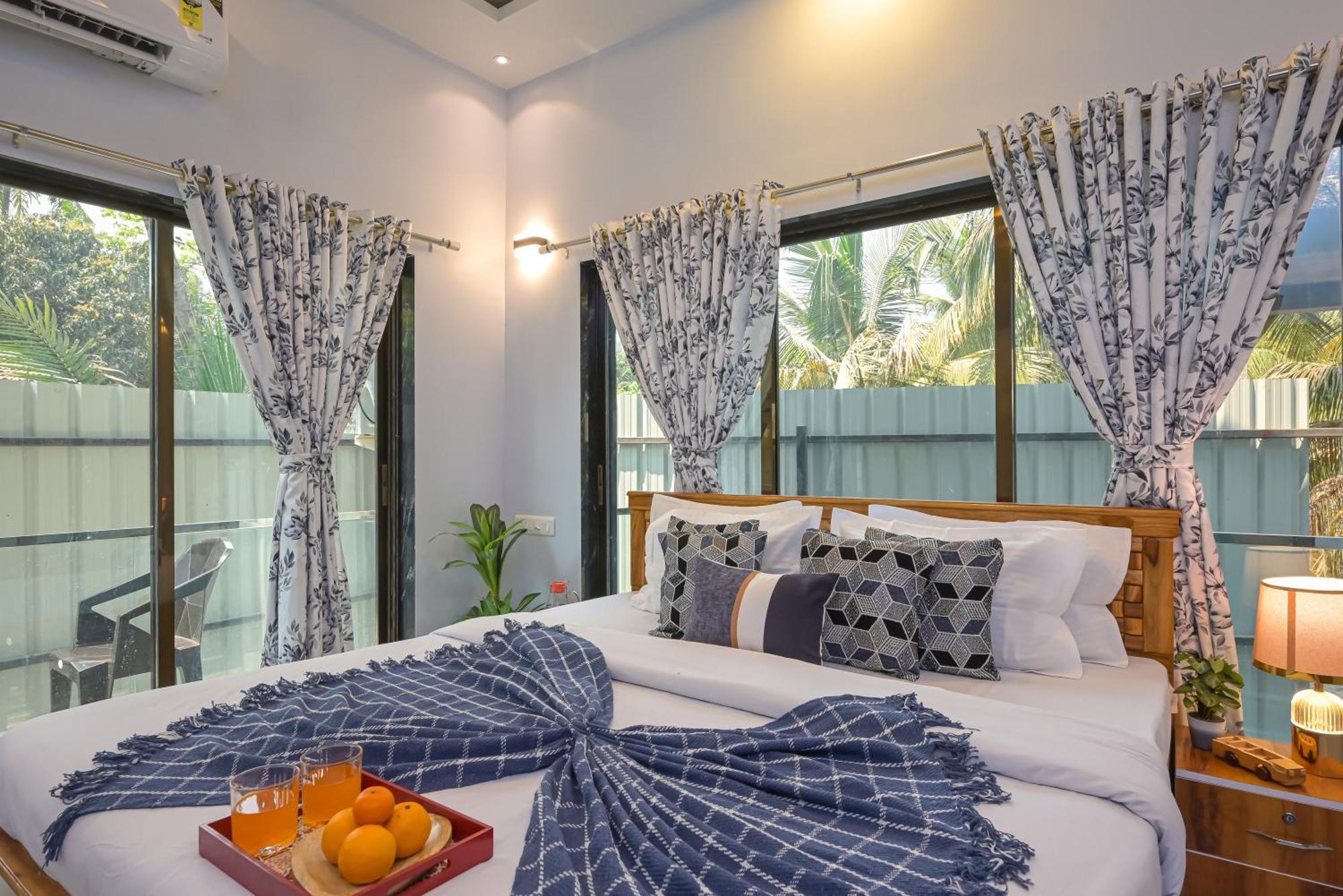 Seas The Day Luxurious 5Bhk Villa 2Min From Awas Beach With Huge Private Pool Alībāg Ngoại thất bức ảnh