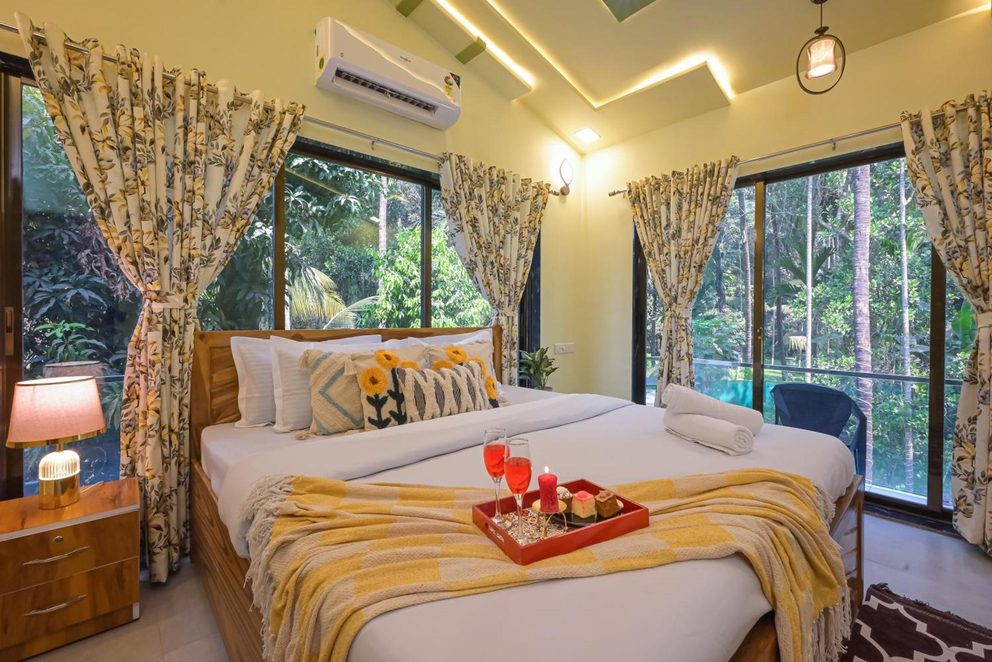 Seas The Day Luxurious 5Bhk Villa 2Min From Awas Beach With Huge Private Pool Alībāg Ngoại thất bức ảnh