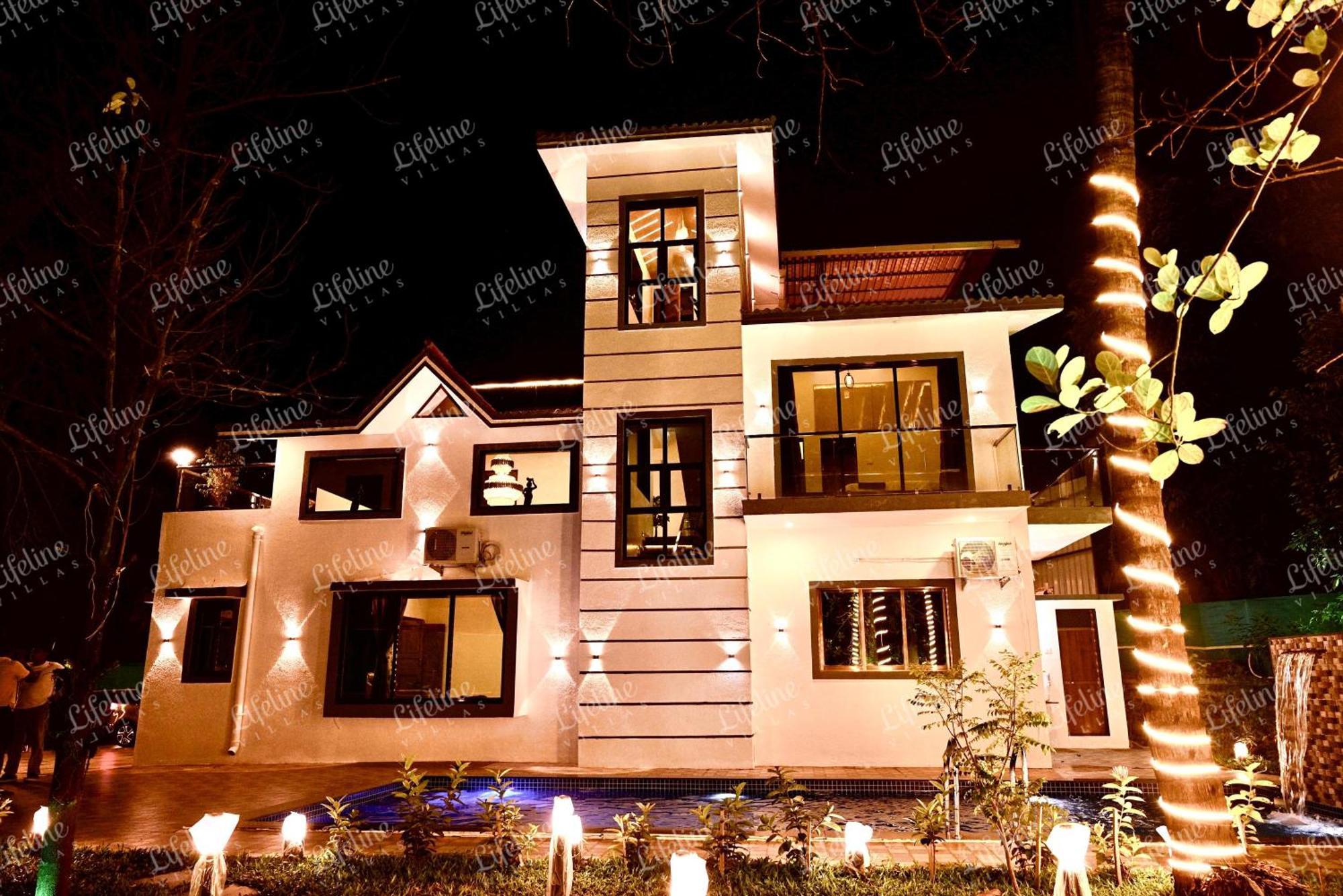 Seas The Day Luxurious 5Bhk Villa 2Min From Awas Beach With Huge Private Pool Alībāg Ngoại thất bức ảnh